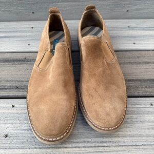 Florsheim Men's Light Brown Slip On Suede Leather Loafers 9M